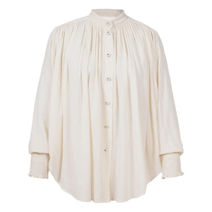 Virginie de Vinster - Santiago Bluse | Weiß