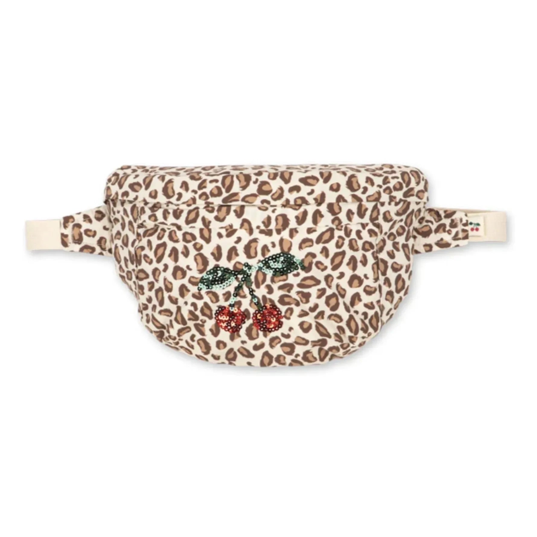 Konges Sløjd - Pailletten-Leoparden-Tasche | Braun