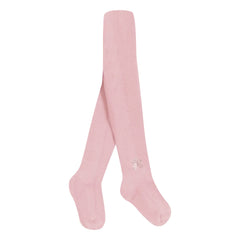 Tartine et Chocolat - Leggings mit bestickten Socken | Blassrosa