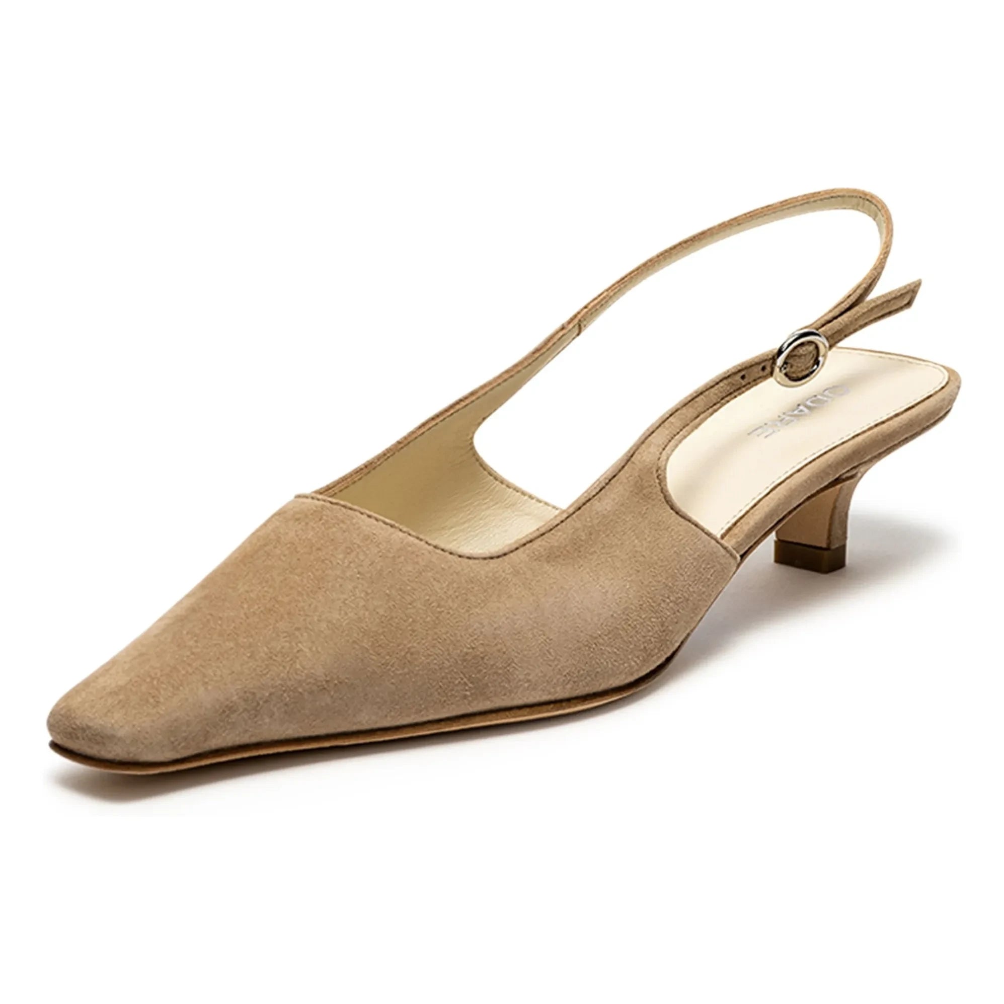 Odare - Anna Sweden Slingback | Taupe Braun