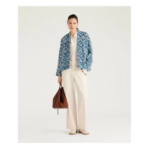 Momoni - Halbbaumwolljacke | Blau
