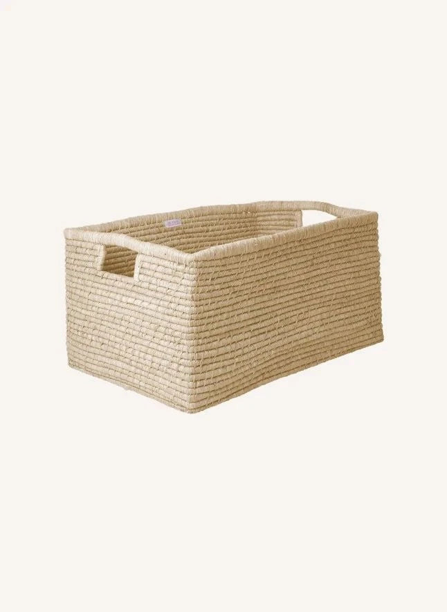 Reis - Raffia Aufbewahrungskorb