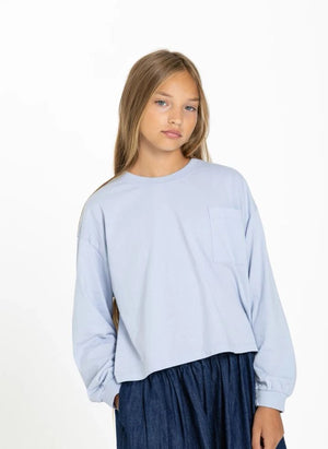 Smallable Kid - Bloomy Sweatshirt | Hellblau