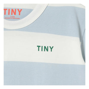 Tinycottons - Gestreiftes T-Shirt aus Bio-Baumwolle | Blau