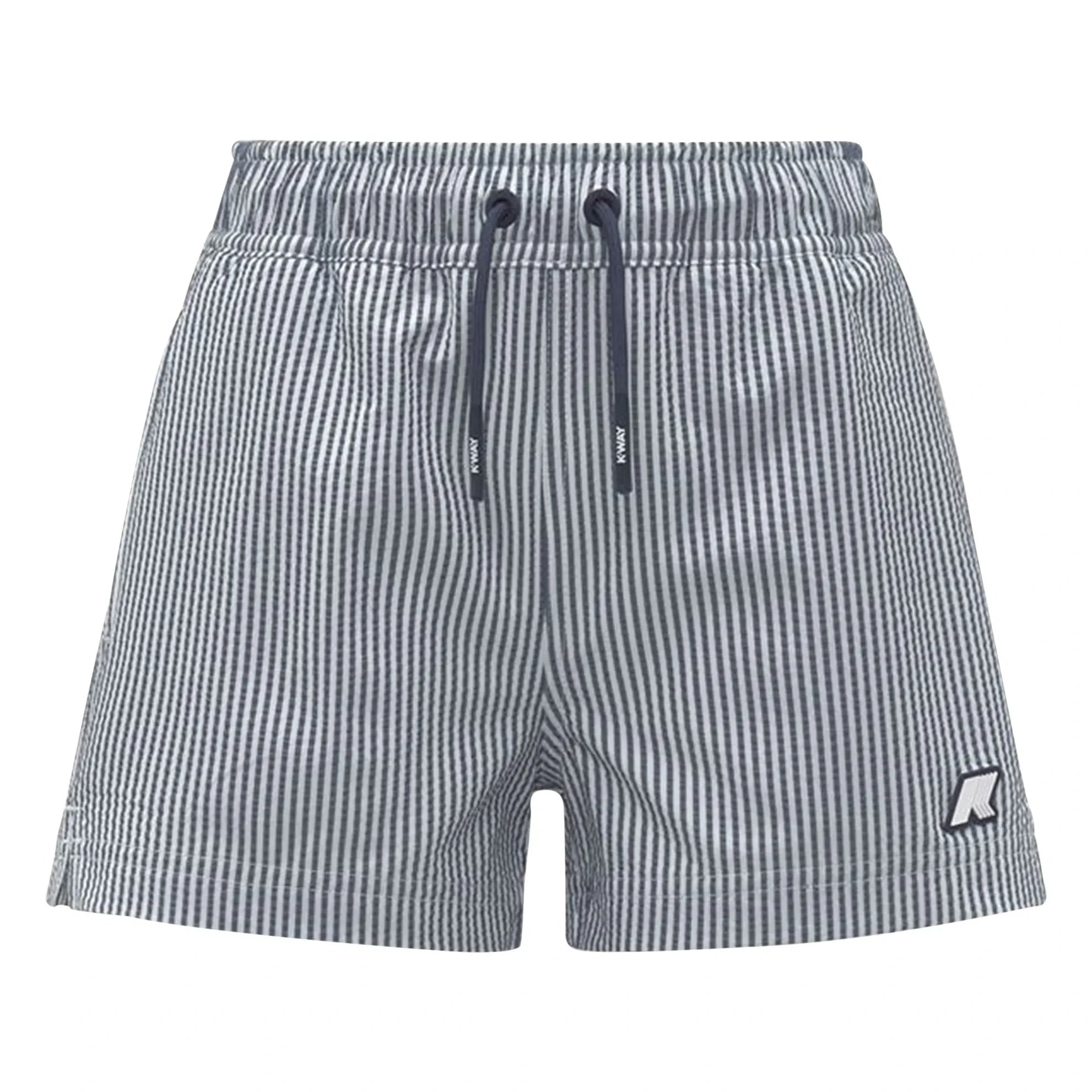 K-way - Hazel Beach Gestreifte Badeshorts | Dunkelblau