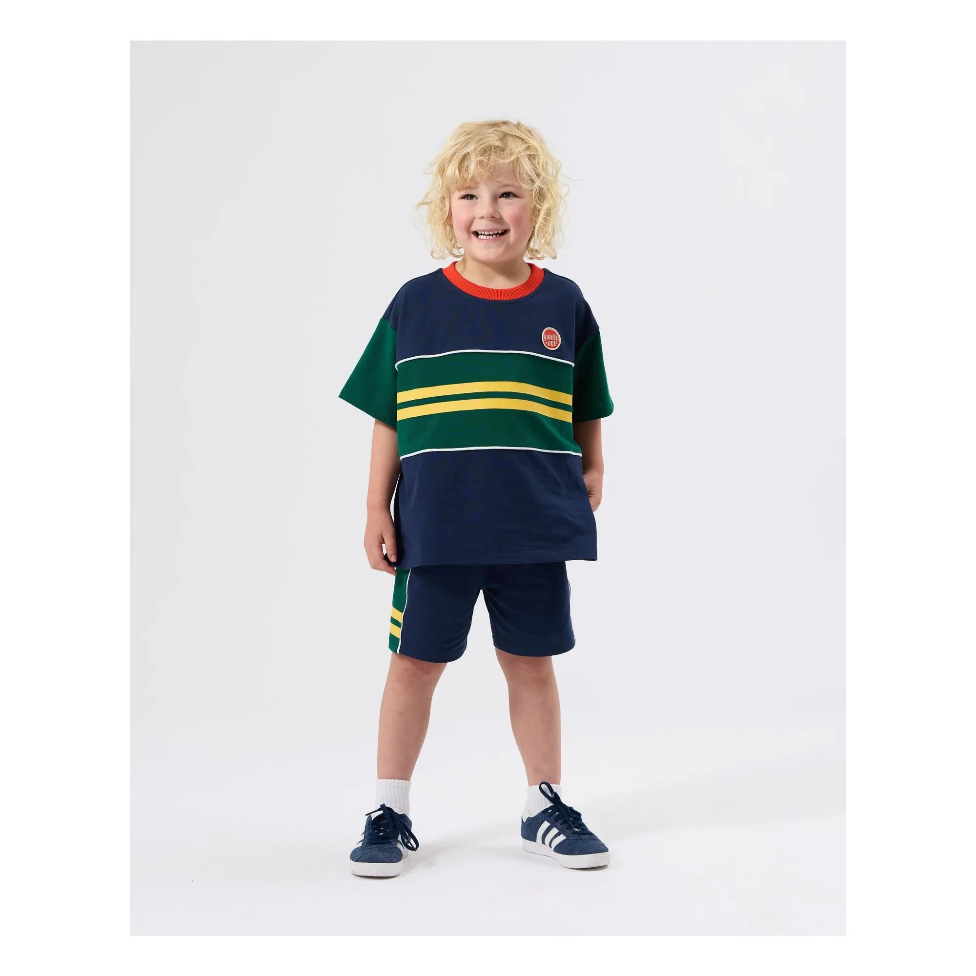 Goldie + Ace - Athletic Shorts | Dunkelblau