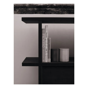 Ferm Living - Holzmodul für Kona Bücherregal | Dunkle Eiche