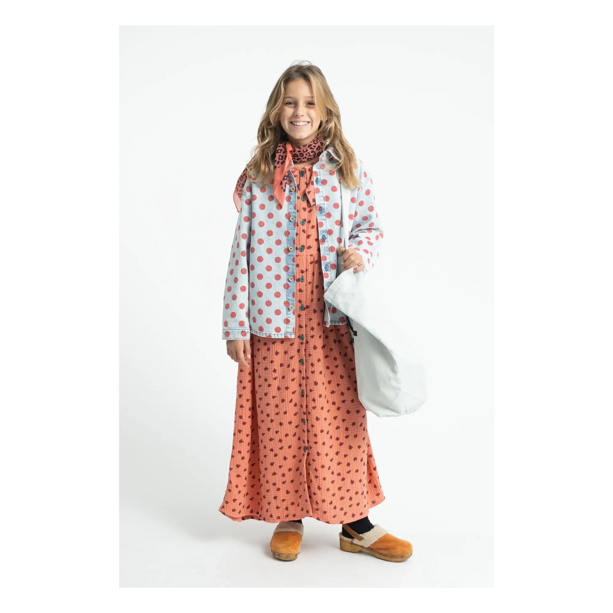 Piupiuchick - Pois Jeanshemd | Hellblau
