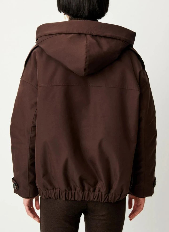 Sessùn - Andy Parka aus Bio-Baumwolle | Braun