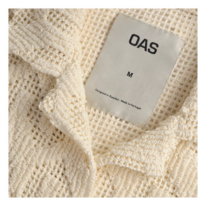 OAS – Atlas Melierte Bluse | Ecru