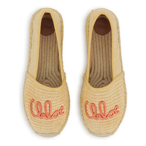 Chloé - Raffia Espadrilles | Beige