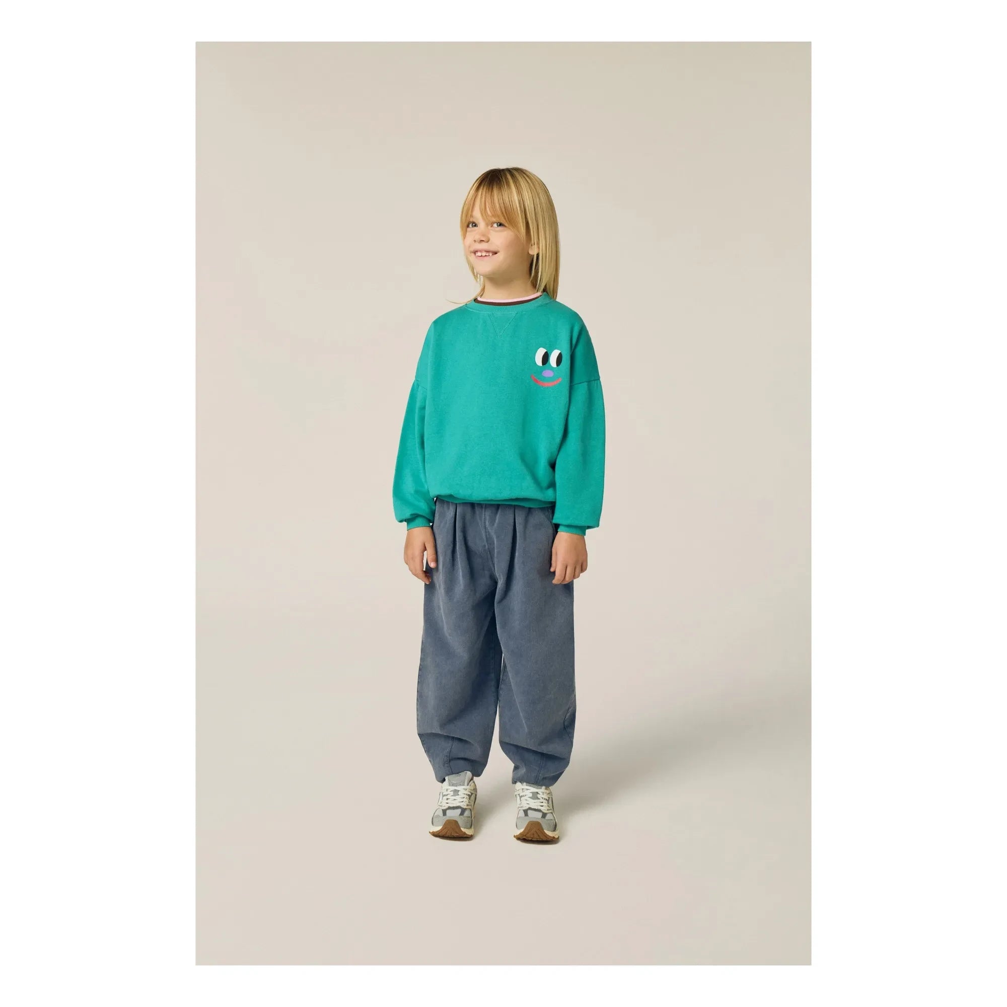 The Campamento - Smiley-Sweatshirt | Grün