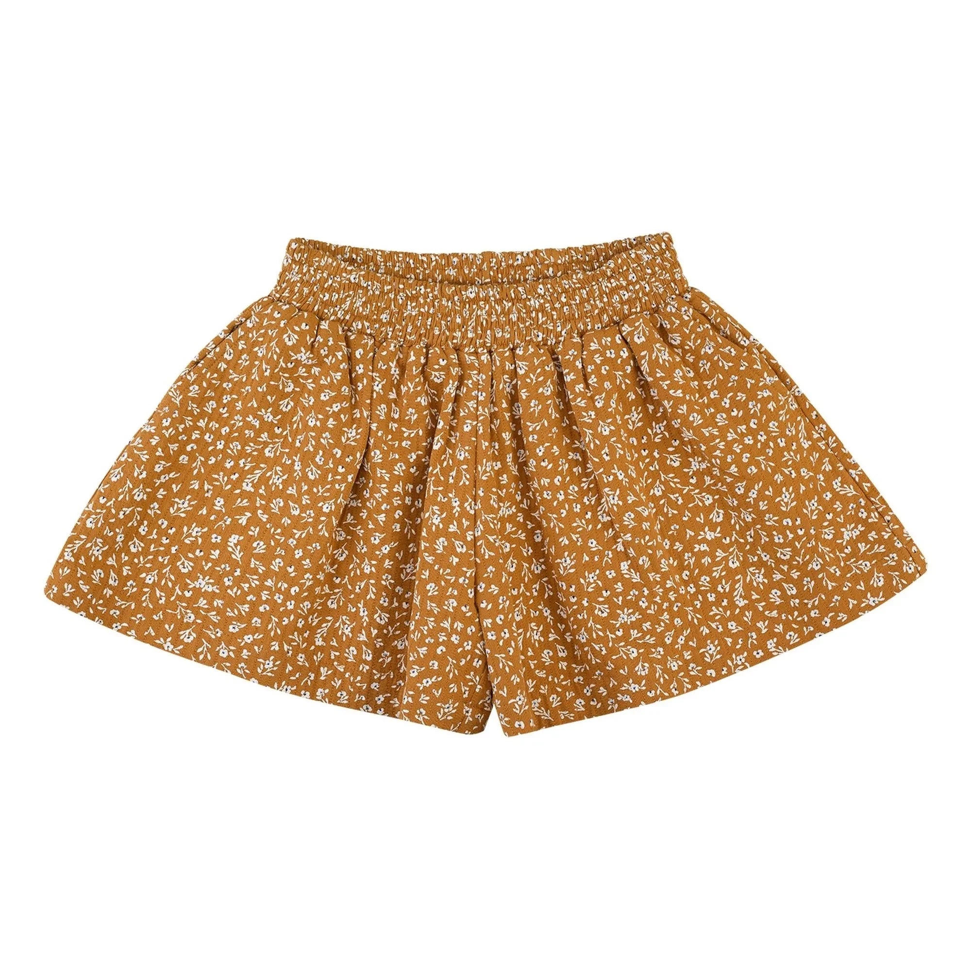 THE LiTTLE POETS - Nadir Bio-Baumwoll-Shorts | Karamell