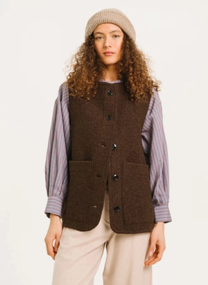 Sacrécoeur - Antonia Wollcardigan | Braun