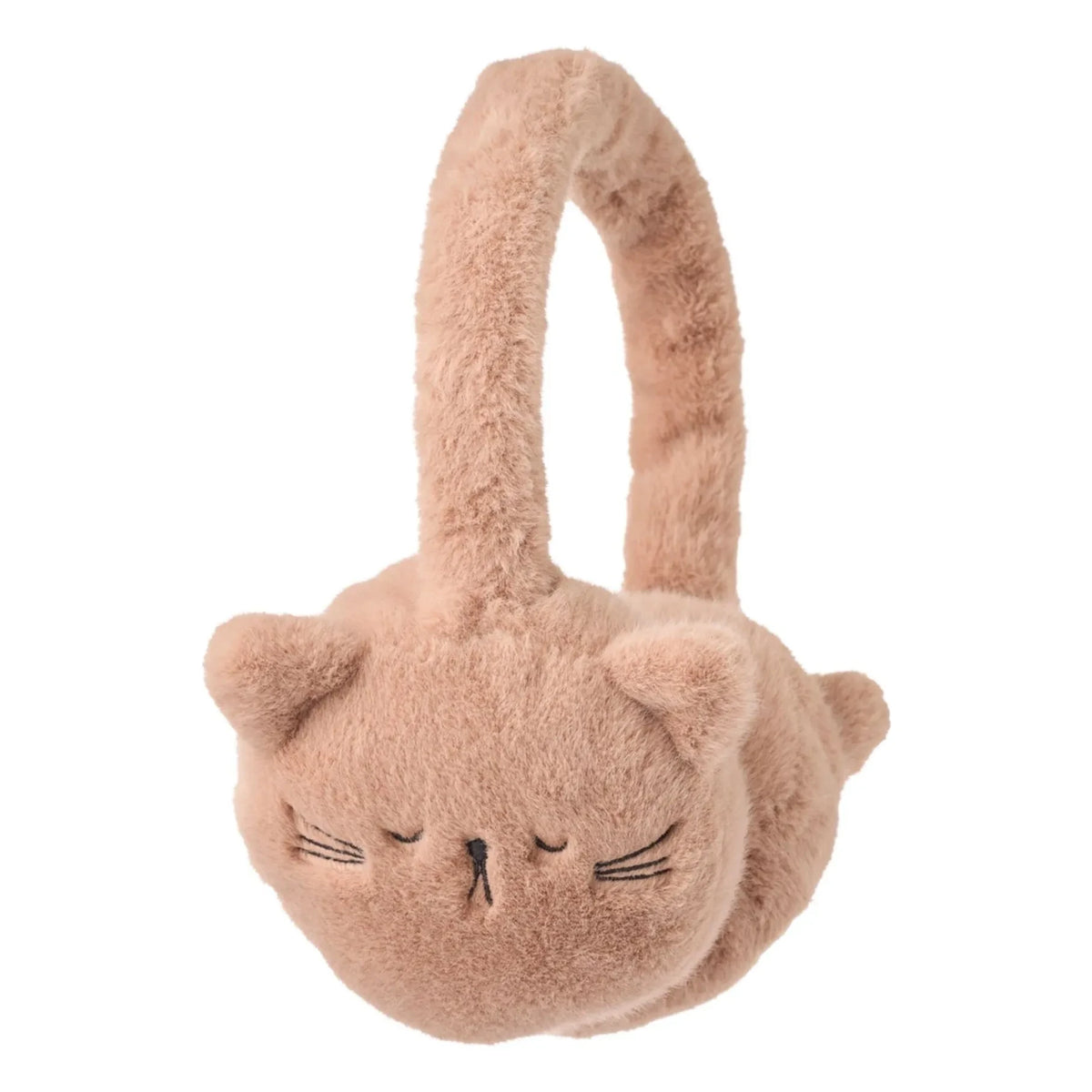 Liewood - Timothy Cat Kunstfell-Ohrenschützer aus recyceltem Polyester | Rosa