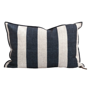 Maison de Vacances - Bayadère Outdoor Canvas Kissen | Indigo