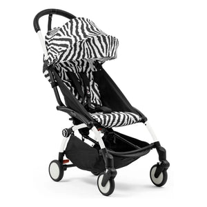 Stokke® - YOYO³ 6+ Kinderwagen Weißer Rahmen | Zebra