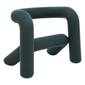 Moustache - Extra Bold Gemischter Sessel - Big Game | Blau Grün
