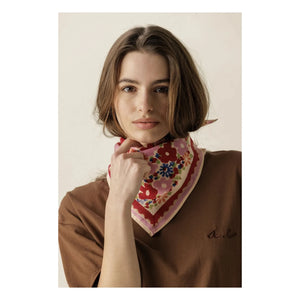 Apaches - Manika Fleuri kleines Halstuch | Rosa