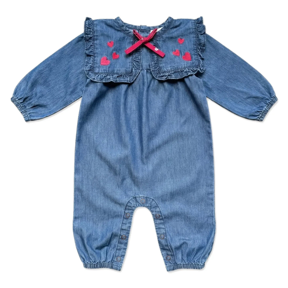 Louis Louise - Celiciane Chambray-Strampler | Blau