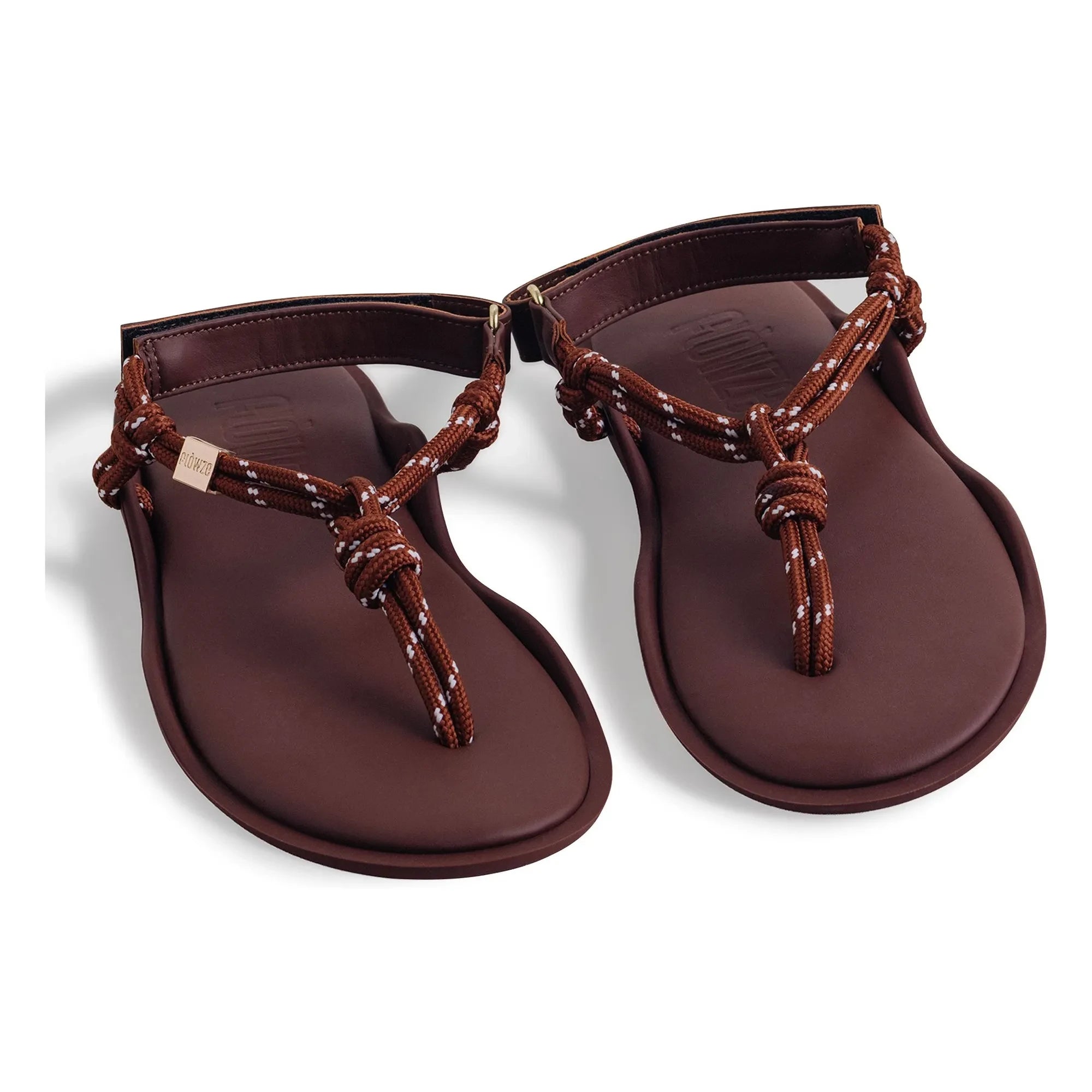 Flòwze - Flò Einfarbige Sandalen | Braun