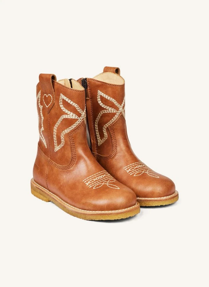 Angulus - Cowboy Stiefel | Karamell