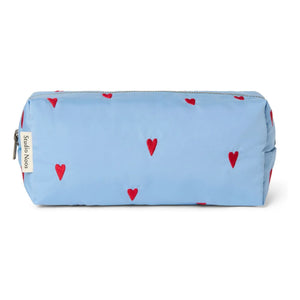 Studio Noos - Puffy Hearts Kosmetiktasche | Hellblau