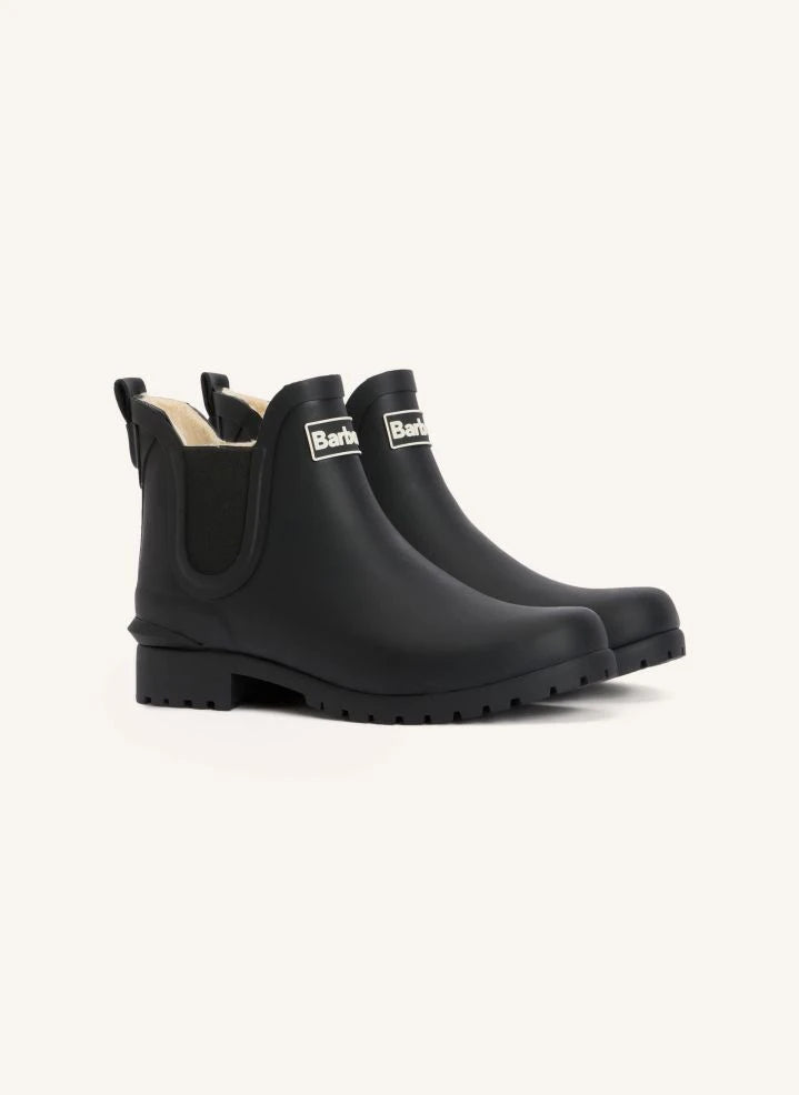 Barbour - Chelsea Kirkton Gummistiefel | Schwarz