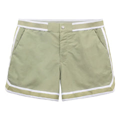 Ché Studios - Baller Badeshorts | Beige - Grün