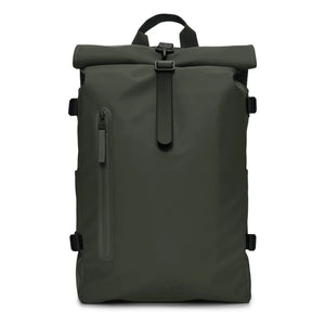 Rains - Rolltop Sırt Çantası Large | Koyu Yeşil