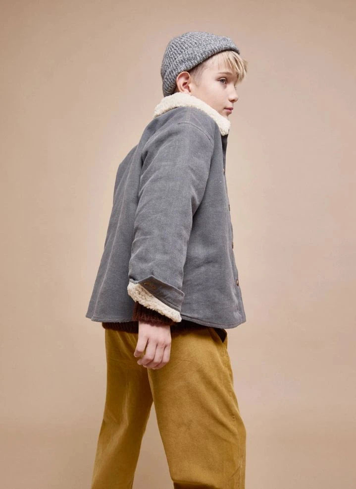 Búho - Weiche Cord-Organik-Baumwollhose | Senf