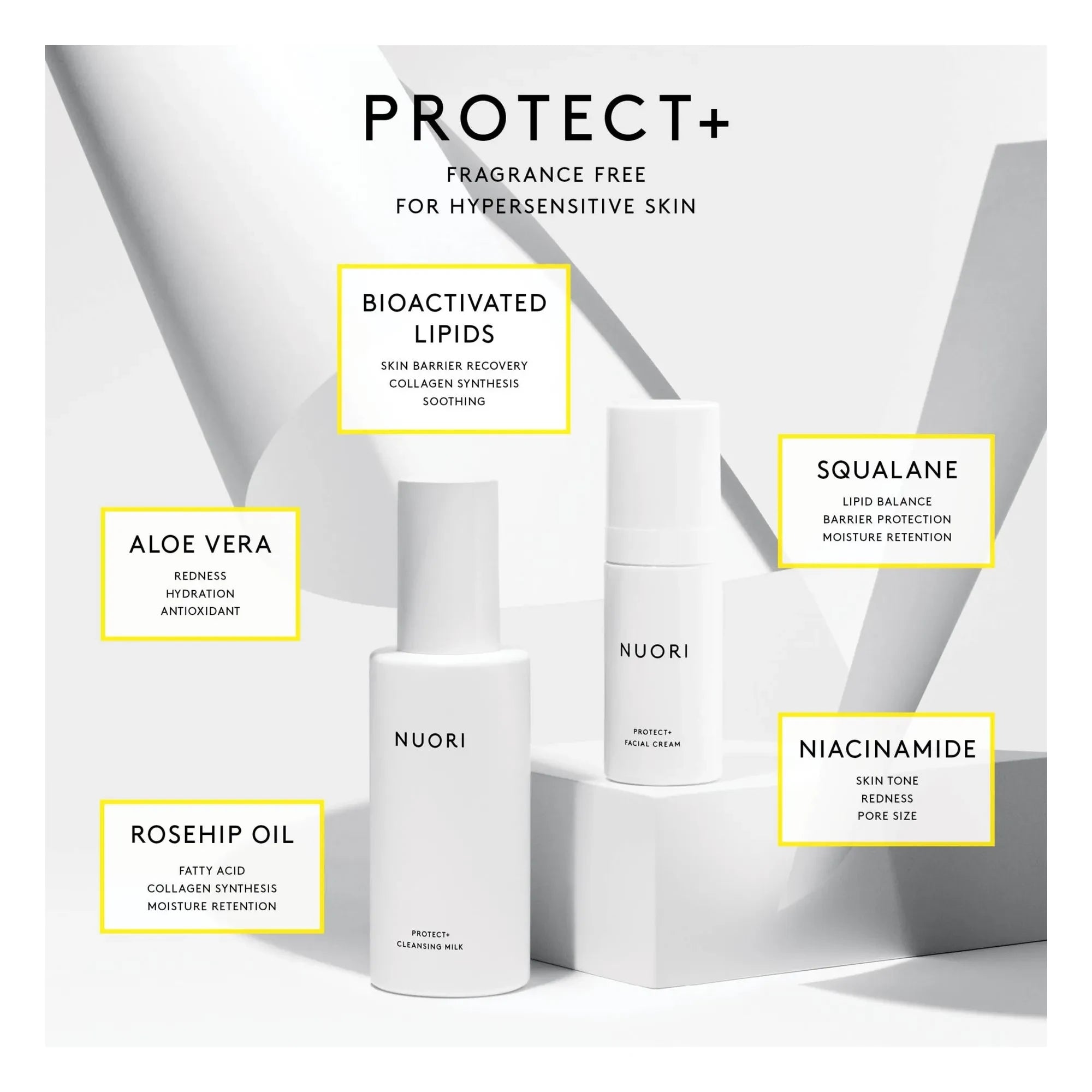 Nuori - Protect+ Reinigungs-Milch