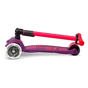 Micro - Maxi Faltbarer Neon LED Scooter | Rosa