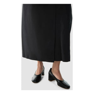 BY FAR - Prudence 45 Leder Ballerinas | Schwarz