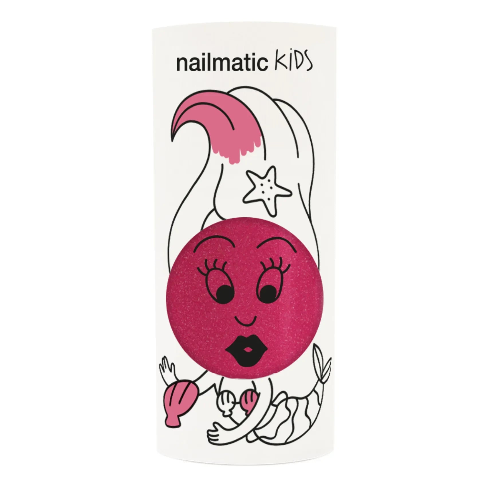 Nailmatic Kids - Sissi Glitzernder Nagellack - 8 ml | Pink