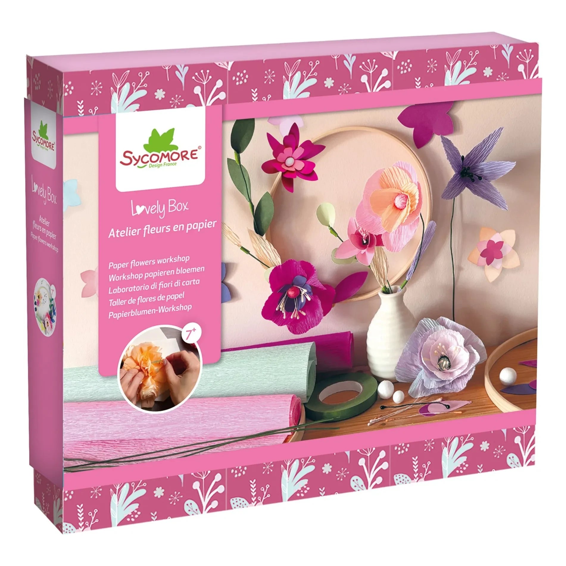 Sycomore - Lovely Box - Papierblumendekoration