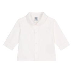 Petit Bateau - Taufhemd aus Bio-Baumwolle | Weiß
