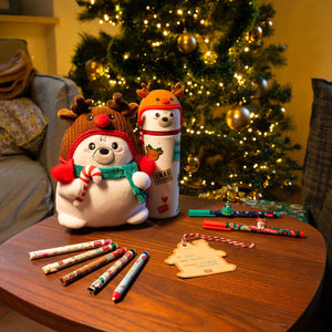 Legami - Set mit Two Gel Pens und Tierdeko - Jingle All the Way