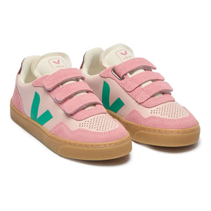 Veja - Kratzer an den Sneakern Small V-90 Leder O.T. | Rosa