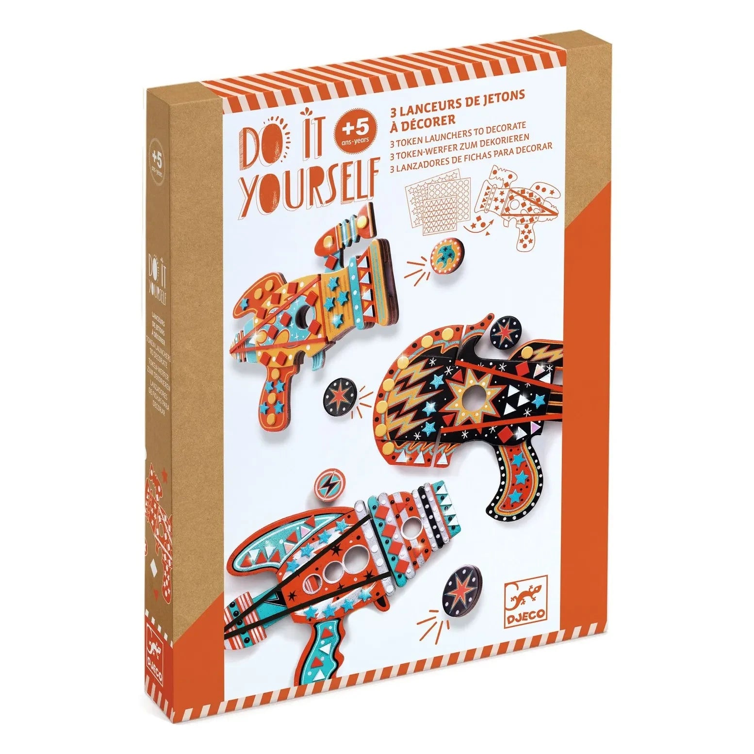 Djeco - DIY-Bastelset - Cosmic Launchers