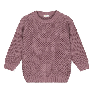 Yuki - Kyoto Bio-Baumwoll-Pullover | Mauve