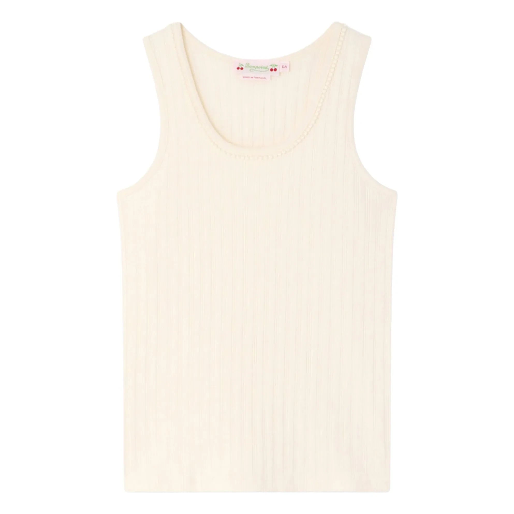Bonpoint - Edina Ripp-Top | Creme