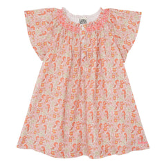 Bonton - Noisette Fleurie Raffkleid | Rosa