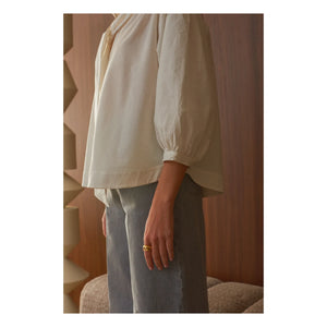 Marlot Paris - Clera bluz - Kadın koleksiyonu | Kırık beyaz