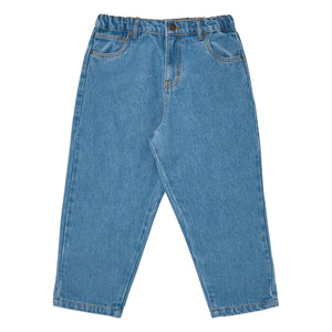 Main Story - Organic Cotton Loose Fit Jeans | Light Blue