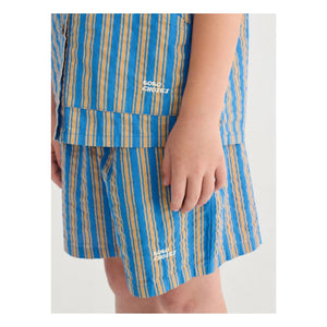Bobo Choses - Gestreifte Shorts | Blau