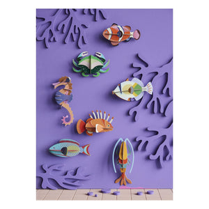 Studio Roof - Clownfisch Wanddekoration | Orange
