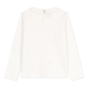 Petit Bateau - Baby-Kragen-T-Shirt | Weiß