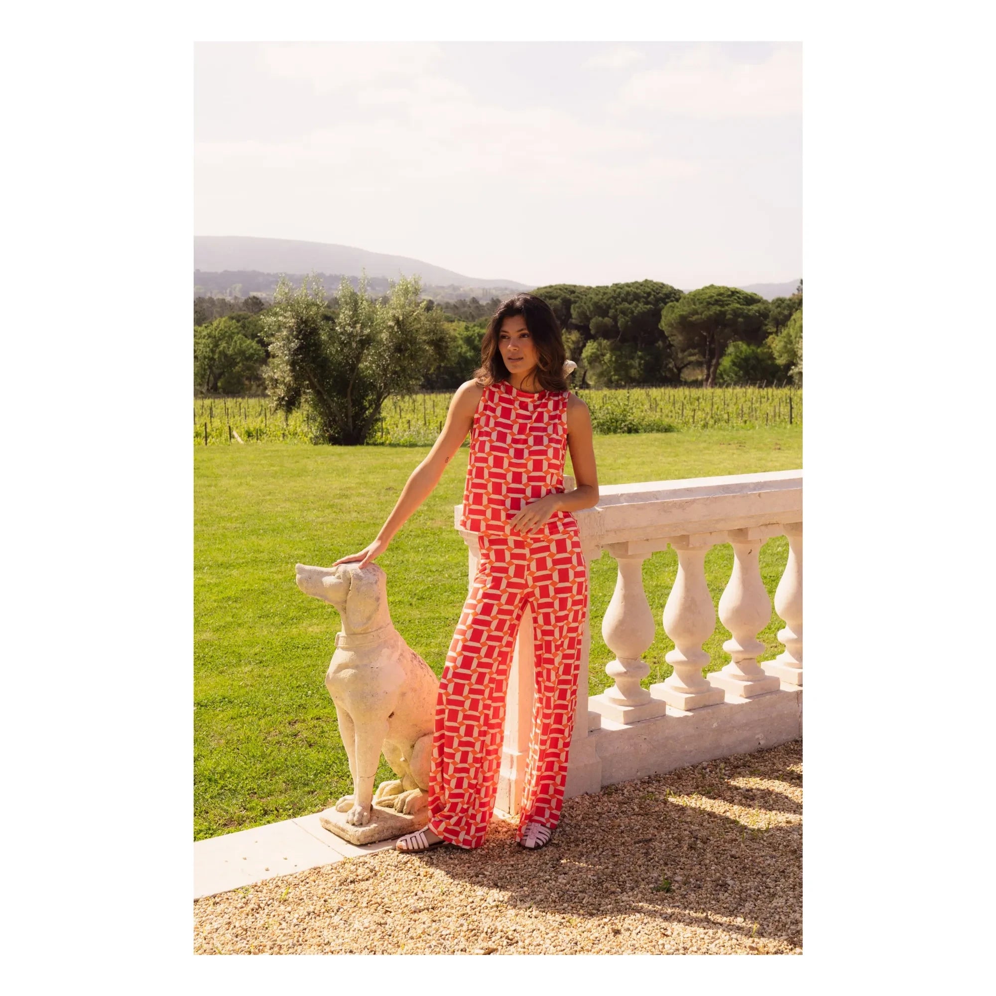 Paloma Collection - Andrea Pink Mama Hose - Damenbekleidung | Rosa