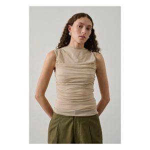 Soeur - Irina Baumwoll-T-Shirt | Mastic